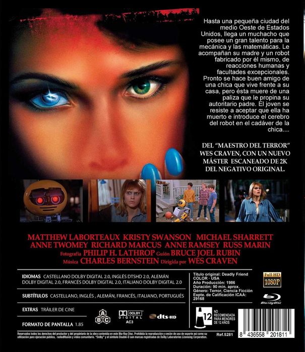 Amiga Mortal/O amigo mortal (Blu-Ray)-Importado