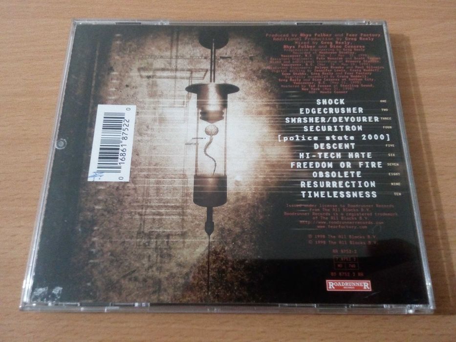 FEAR FACTORY - Obsolete ( 1998 )