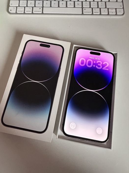 iPhone 14 Pro Max 512gb Deep Purple Bateria 95% od nowości