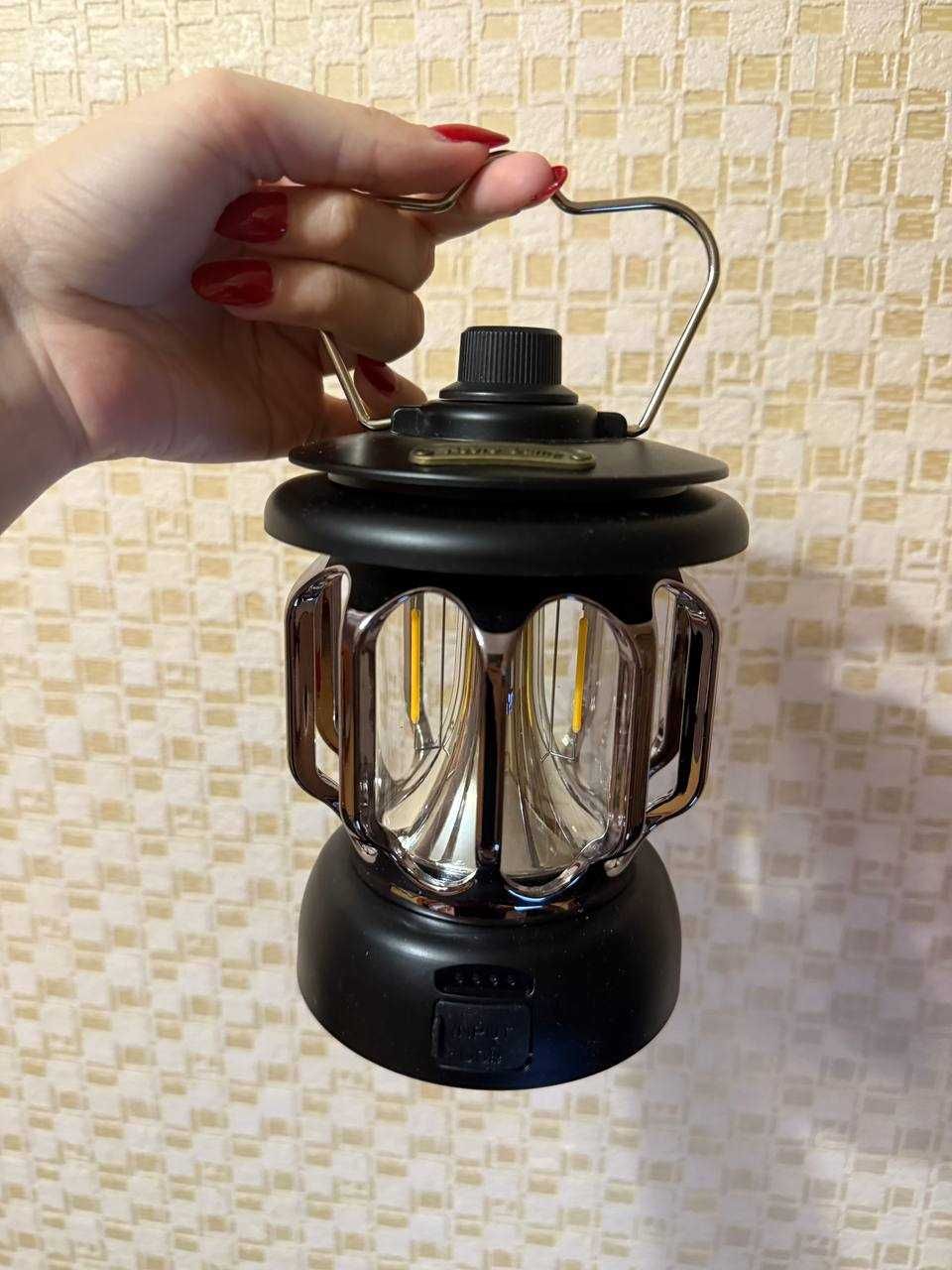Retro Lamp, Ретро лампа на акумуляторі