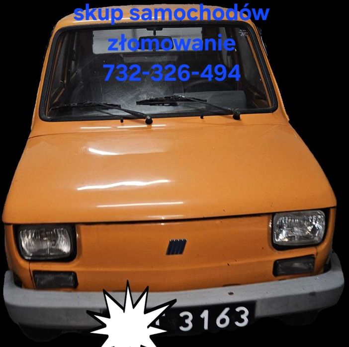 Skup samochodów/busów Złomowanie odbiór lawetą