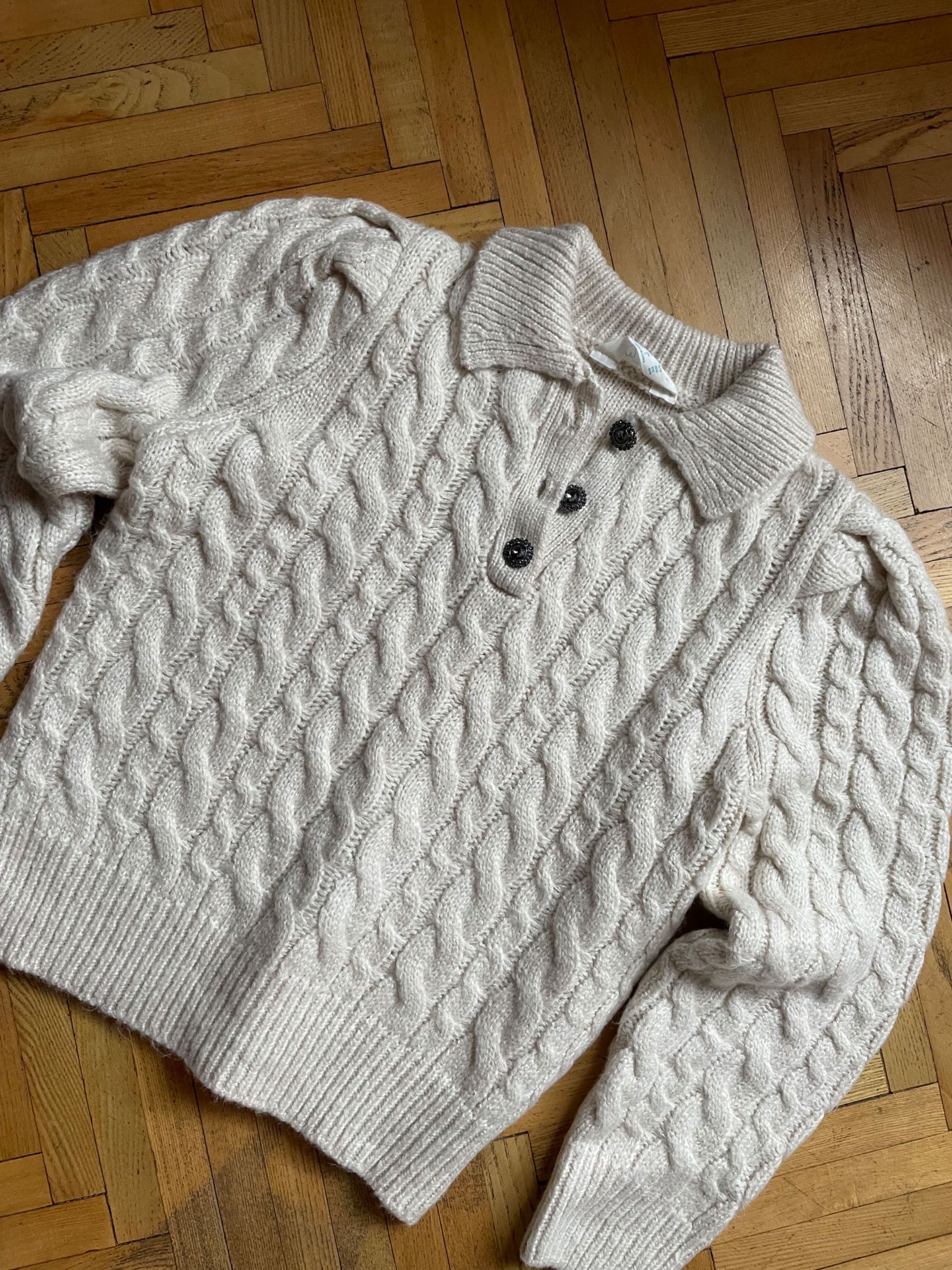 Nowy sweter z wełną Primark r.M