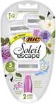 Bic Soleil ESCAPE 5 maszynka do golenia dla Pań zapachowa 2 sztuki
