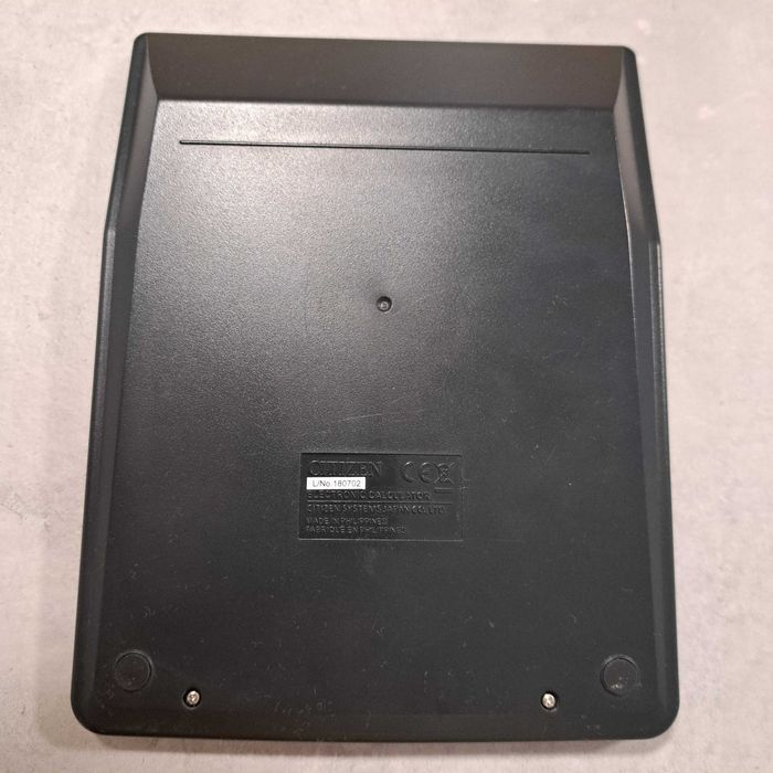 Kalkulator biurowy Citizen SDC-444S - sprawny, używany, duże przyciski