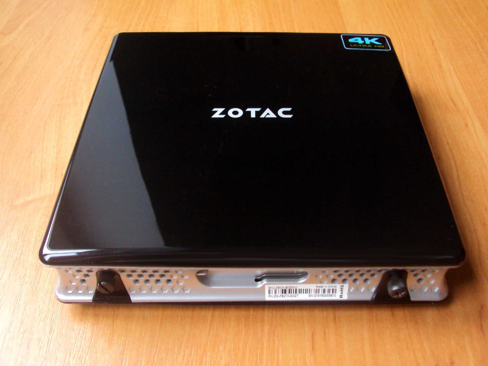 Мини ПК ZOTAC ZBOX-BI323 8Gb Ram / SSD 128Gb / Wi-Fi / Windows 10