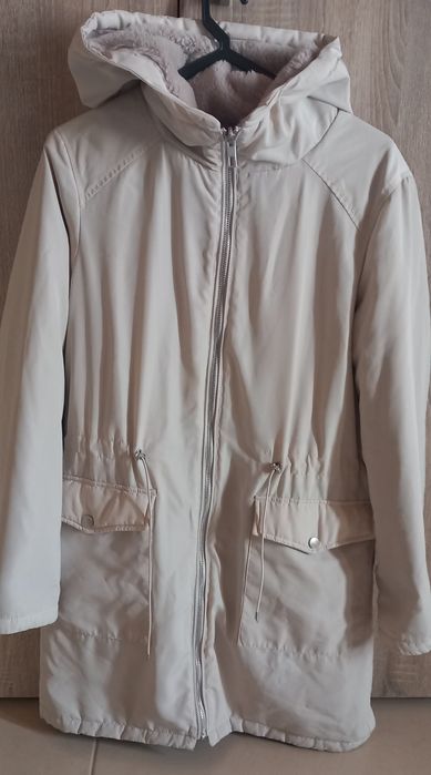 Parka da  Only bege - Tamanho S