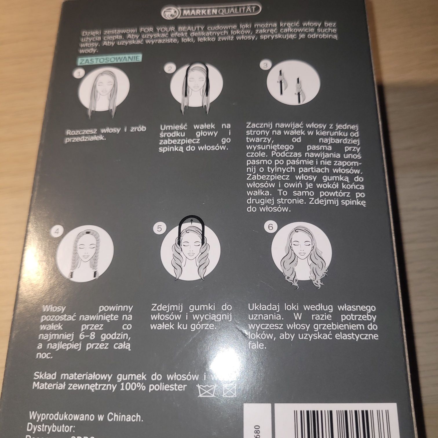 Zestaw do loków na zimno beauty Rossmann