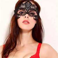 Еротична ажурна маска на очі – Еротична білизна 10000039