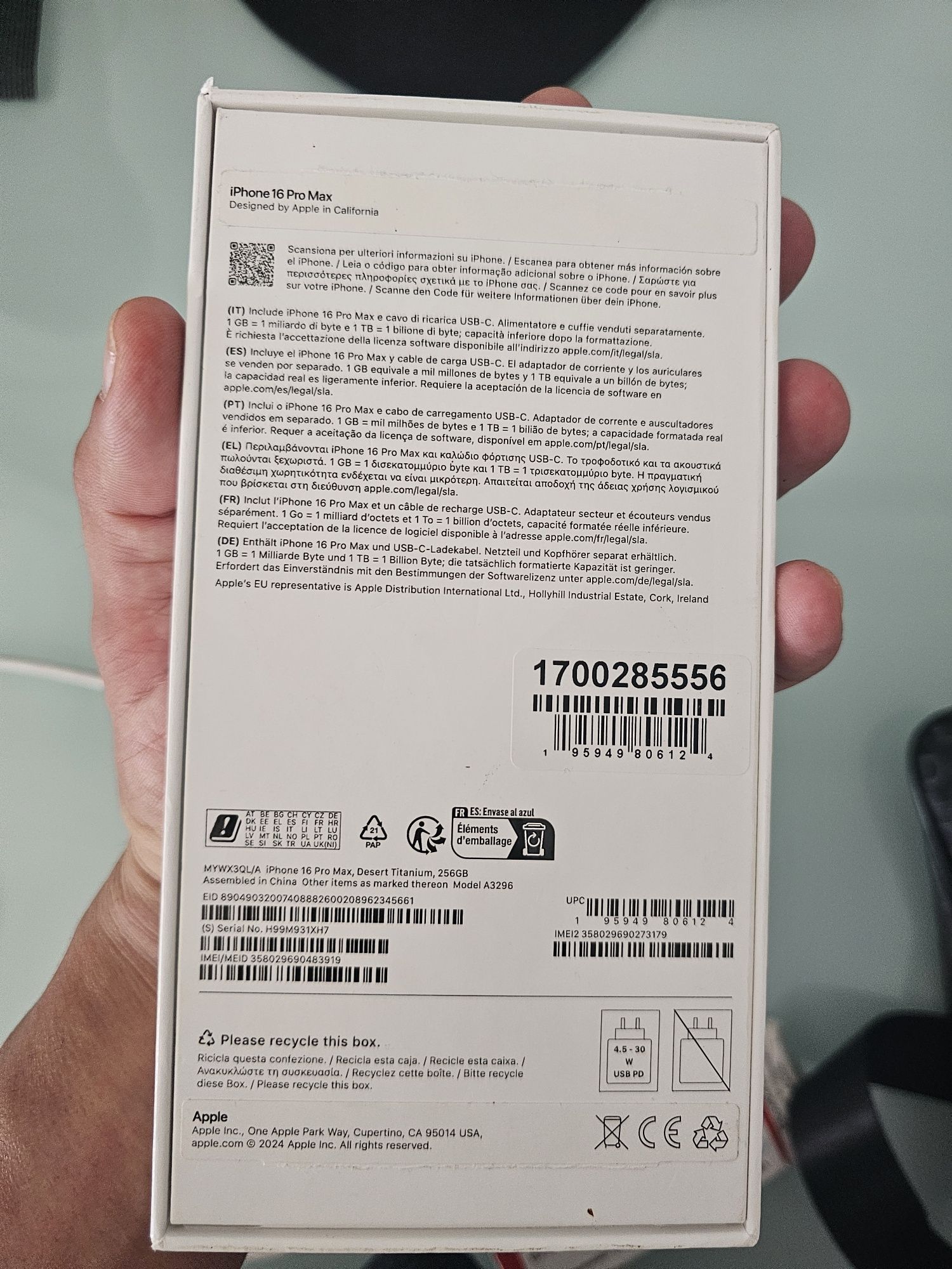 Iphone 16 pro max