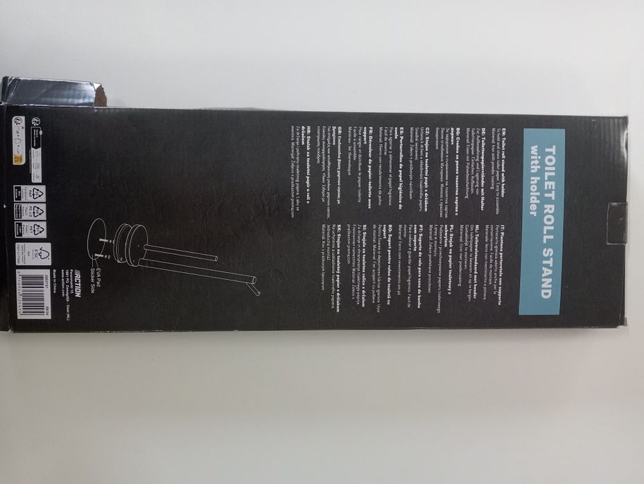 Suporte papel higiénico