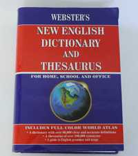 Webster's New English Dictionary And Thesaurus