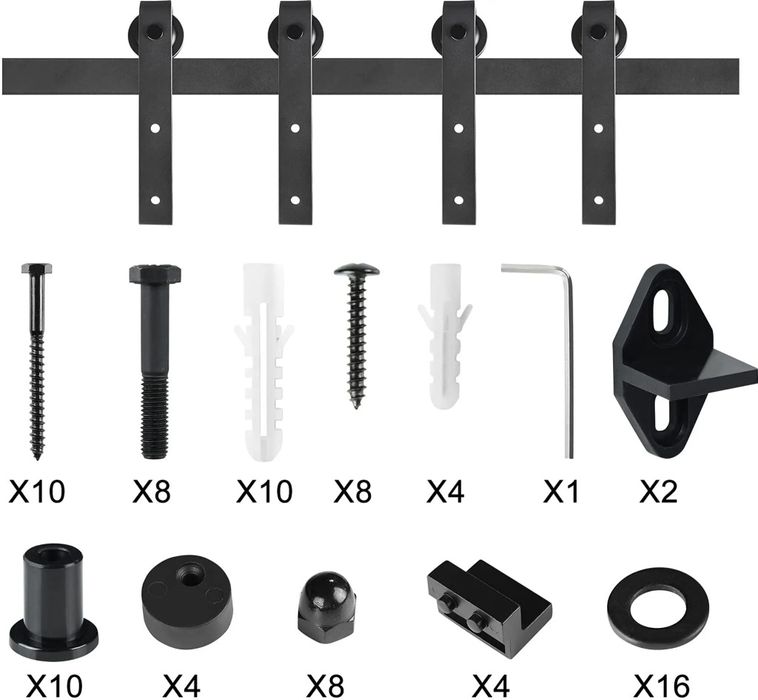 Zestaw do montażu drzwi przesuwnych