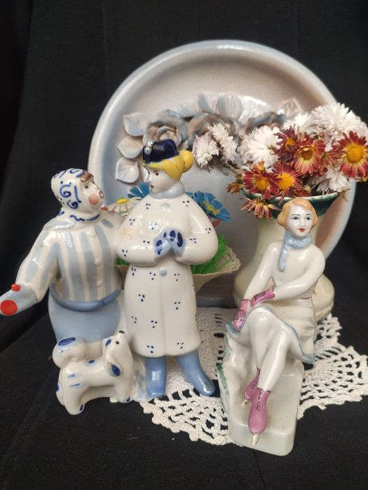 Статуэтки ссср,штоф ссср,чашки ссср,редкая посуда,пиалы ссср, фарфор с