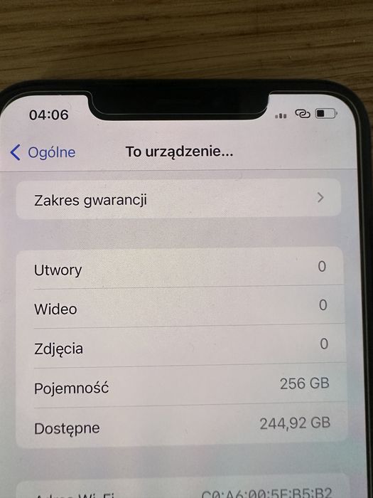 Iphone XS Max 256gb