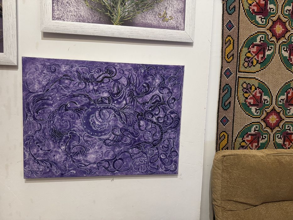 Картина найвідомошії художниці Закарпатятя.  Пристань,з серії «Далеко»