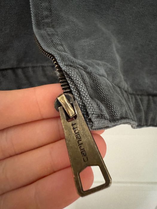 Great Condition Carhartt Detroit J97 Black Petrol - XL