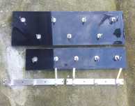 Cabides parede suporte