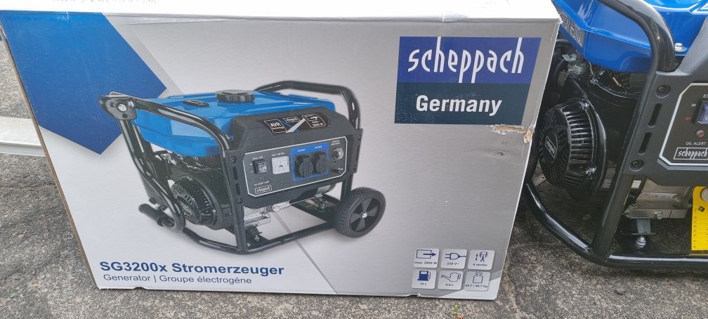 Бензогенератор "Scheppach SG3200x"