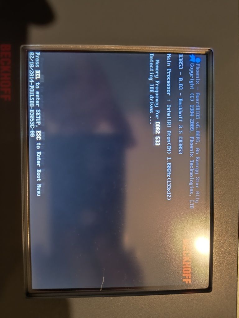 Beckhoff CP6207 panel HMI