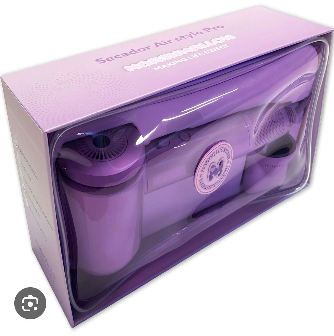 Secador irónico com necessaire novo