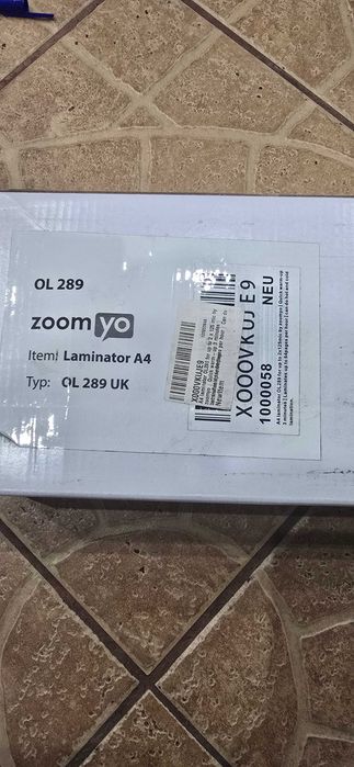 Laminator Zoom OL289