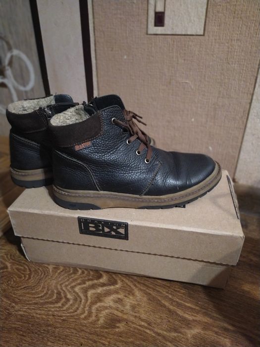 Шкіряні чобітки Braxton