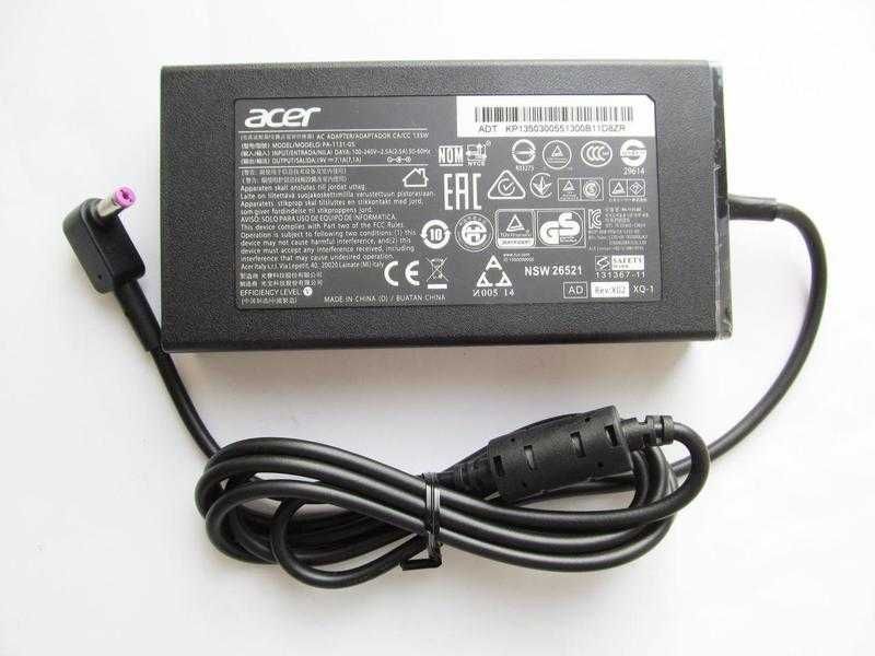 Блок Живлення ACER 135W PA-1131-05 19V, 7.1 A, SLIM, РОЗ'ЄМ 5.5/1.7