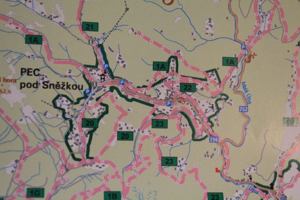 Karkonosze z siodełka roweru-mapa-150