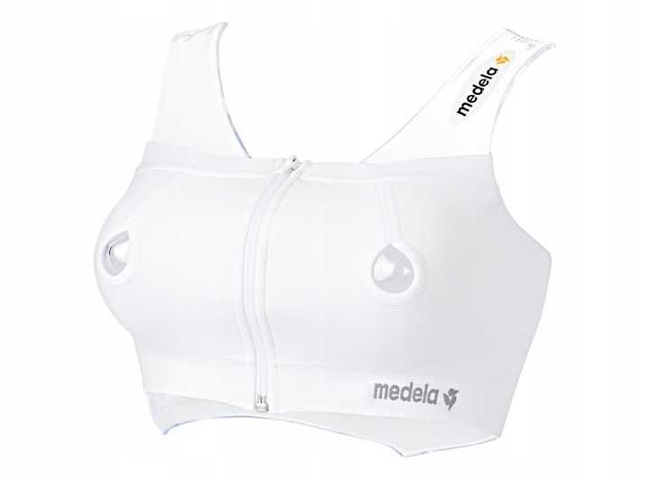 Gorset do karmienia Medela biały Do odciągania Pokarmu rozmiar M B8093