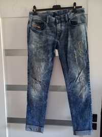 Spodnie 40 jeans dziury