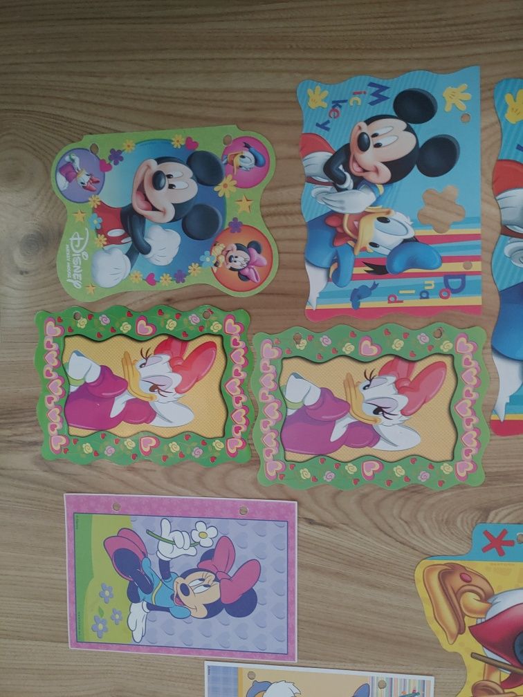 Karteczki do segregatora Disney Myszka Miki Minnie Mouse Kaczor Donald