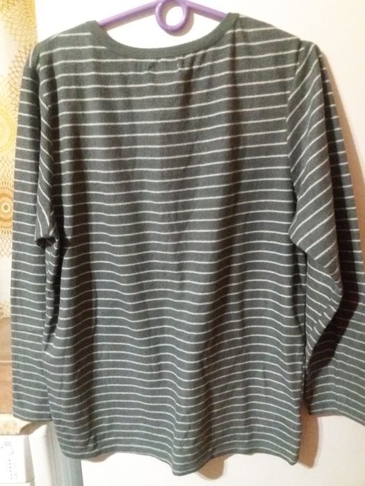 Поло чоловіче у полоску сіре