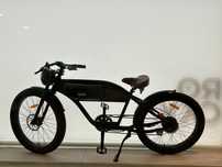 Bicicleta Elétrica Michael Blast Greaser Classic Black/Black - NOVA