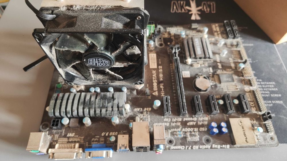 Motherboard Biostar Hi-Fi H81S2 + Celeron + 4GB DDR3