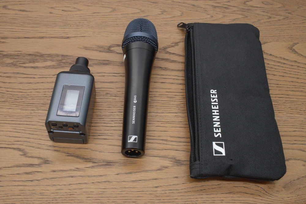 Sennheiser G4 (Microfone de lapela) + Sennheiser E945