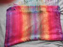 Lekki kaszmirowy szal Pashmina