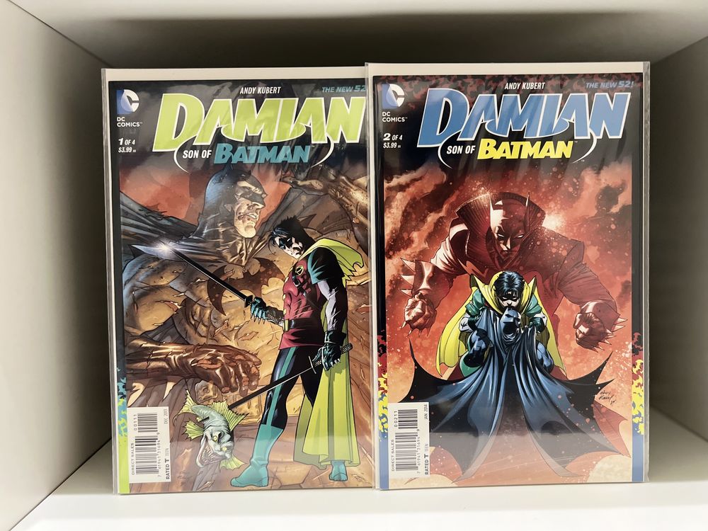 Damian Son Of Batman (cala seria 4 komiksy) DC Comics