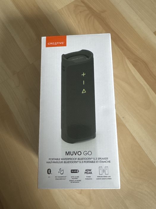Nowy Bezprzewodowy Głośnik Bluetooth Creative Muvo Go 5.3 40W