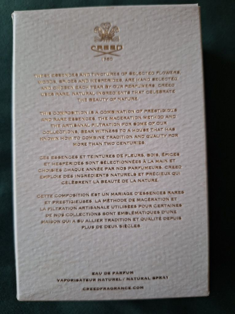 Cred Carmina,woda perfumowana 75 ml.
