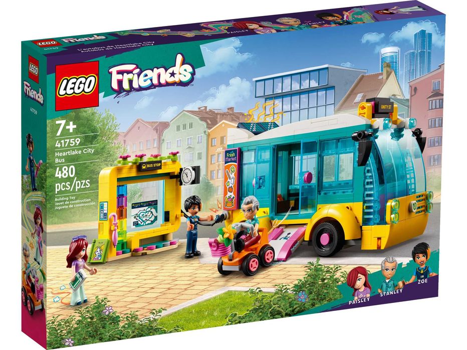 LEGO NOWE Friends 41759 Autobus Miejski z Heartlake / szybka wysyłka
