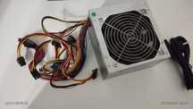 Fonte alimentacao pc de 500 watts com 2 adaptadores de grafica 6 pinos