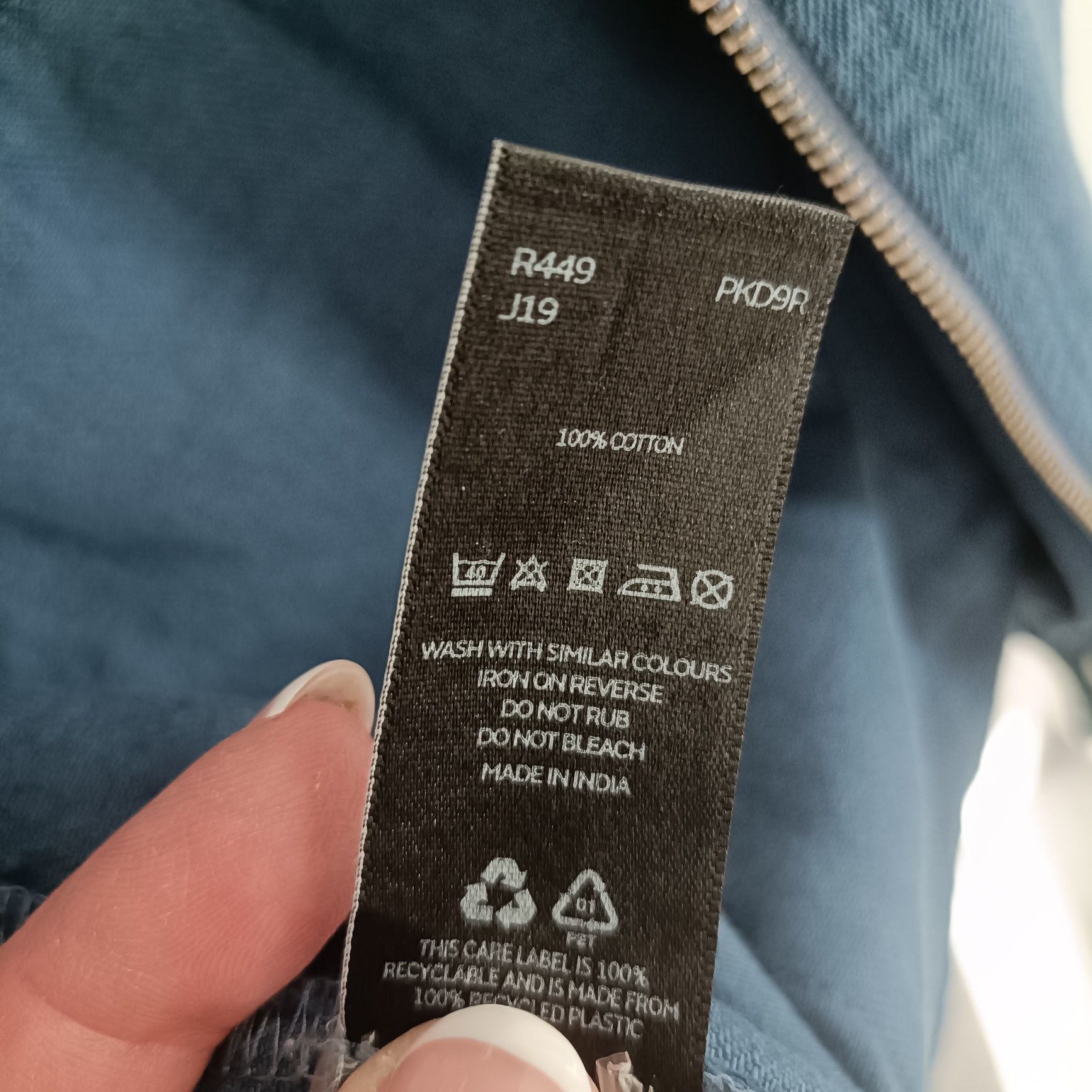 Kurtka/ płaszcz a'la jeans oversize