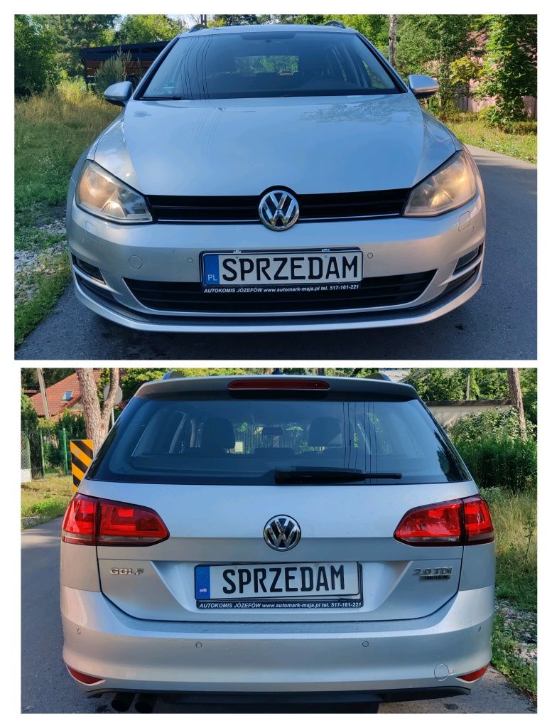Volkswagen Golf VII 2.0TDI 4-Motion Nowy Rozrząd Super Serwisowany !