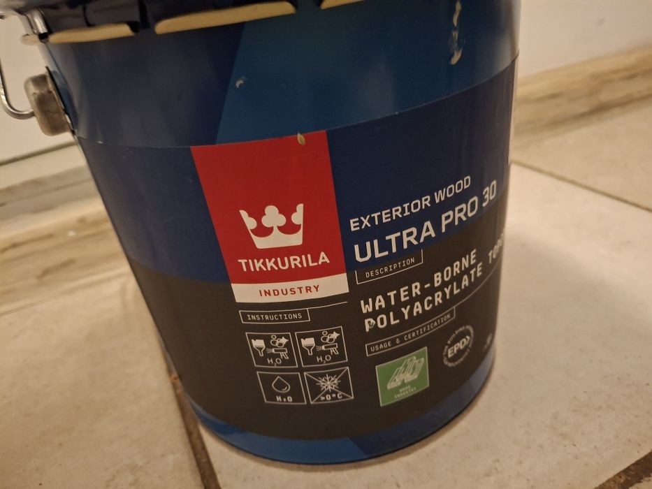 Farba do drewna zewnętrzna Tikkurila ultra pro 30