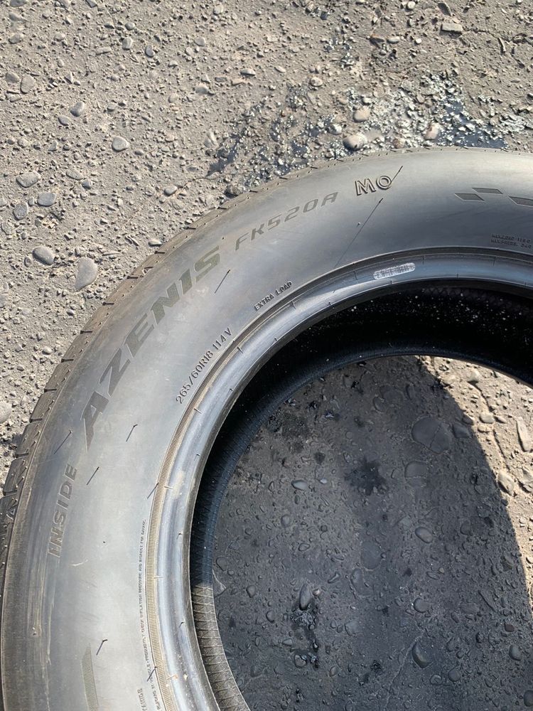 Шини 265/60 R18 Falken літо 2022 рік,6,8 мм