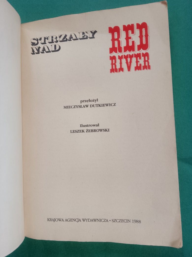 Strzały nad Red river Friedrich Gerstaecker