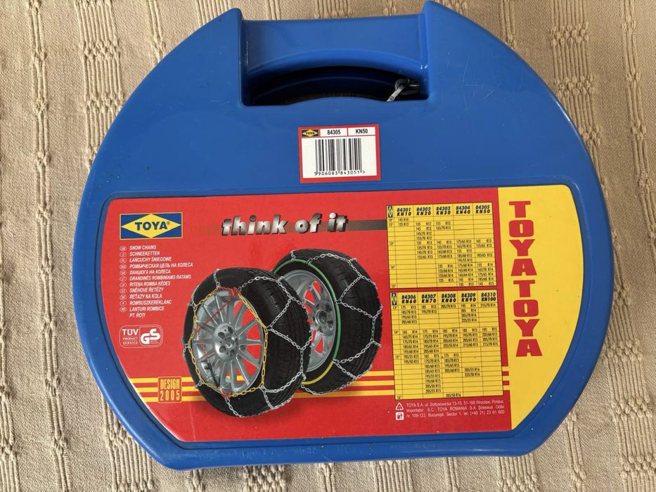 Łańcuchy zimowe, na śnieg na koła TOYA 84305 KN50
