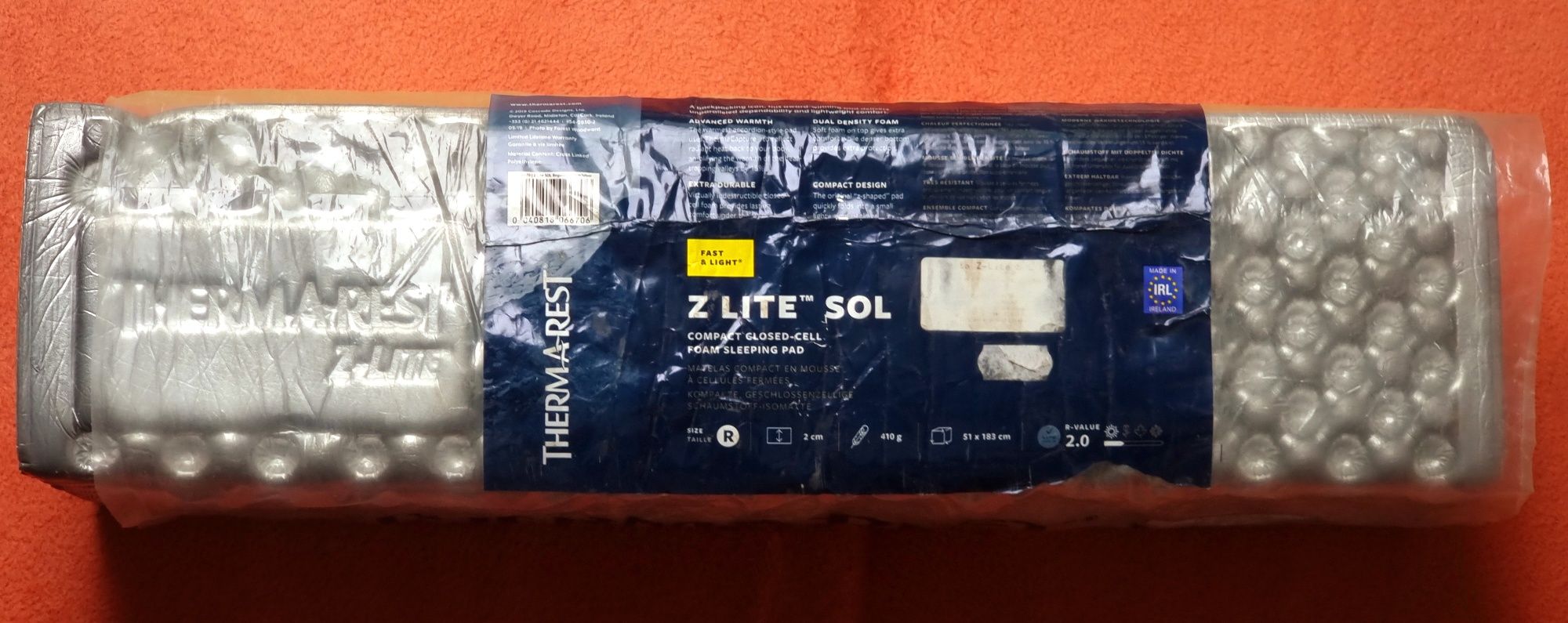 Therm A Rest Z Lite Sol - Karimata trekkingowa