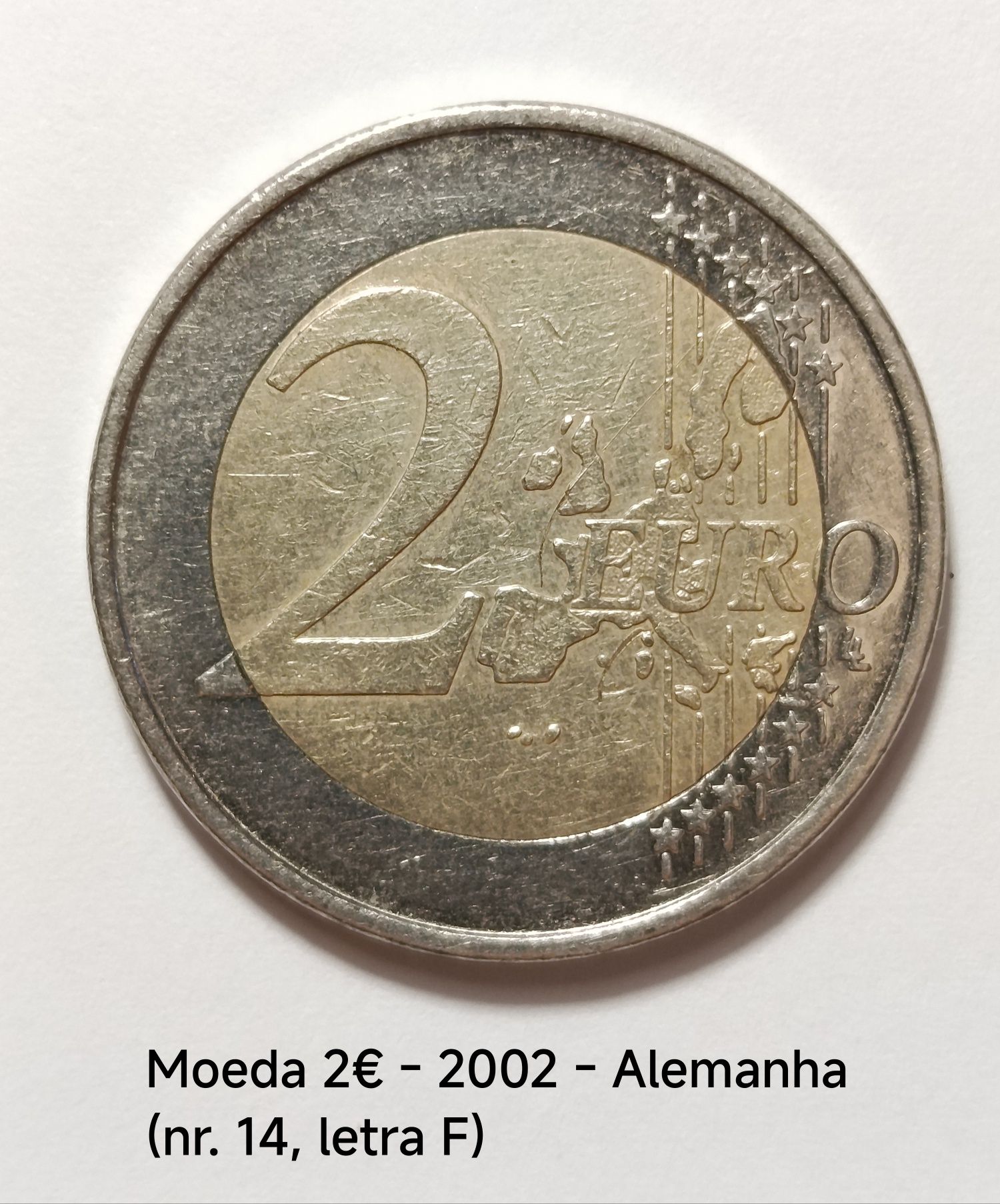 Moeda de 2€ - Ano 2002 - Alemanha