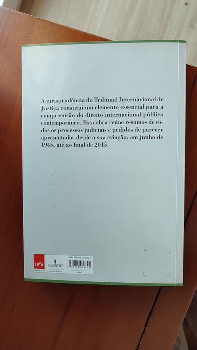 Jurisprudência Resumida do Tribunal Internacional de Justiça